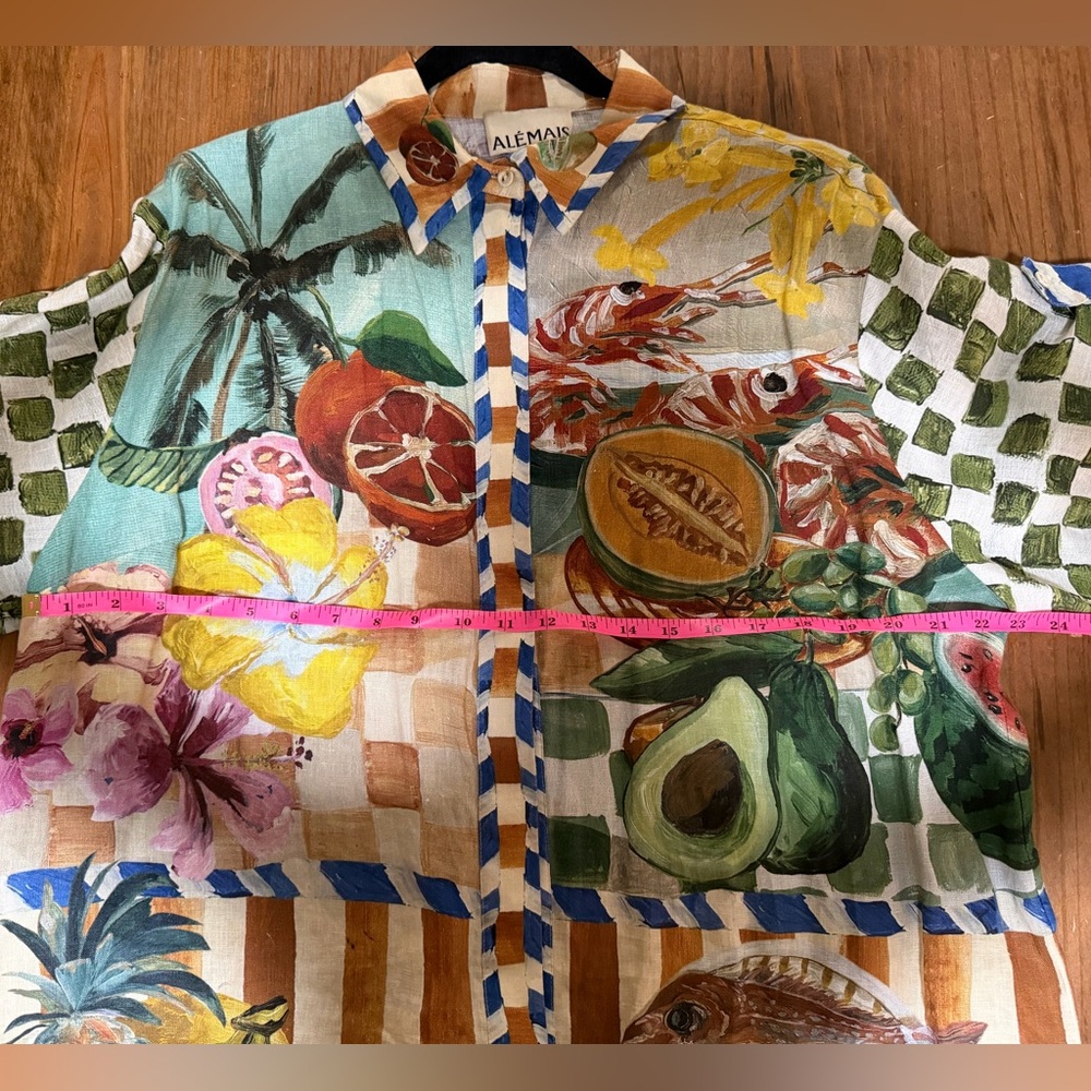 Colorful Alemais Theo Short Sleeve Shirt - Picture 4 of 4